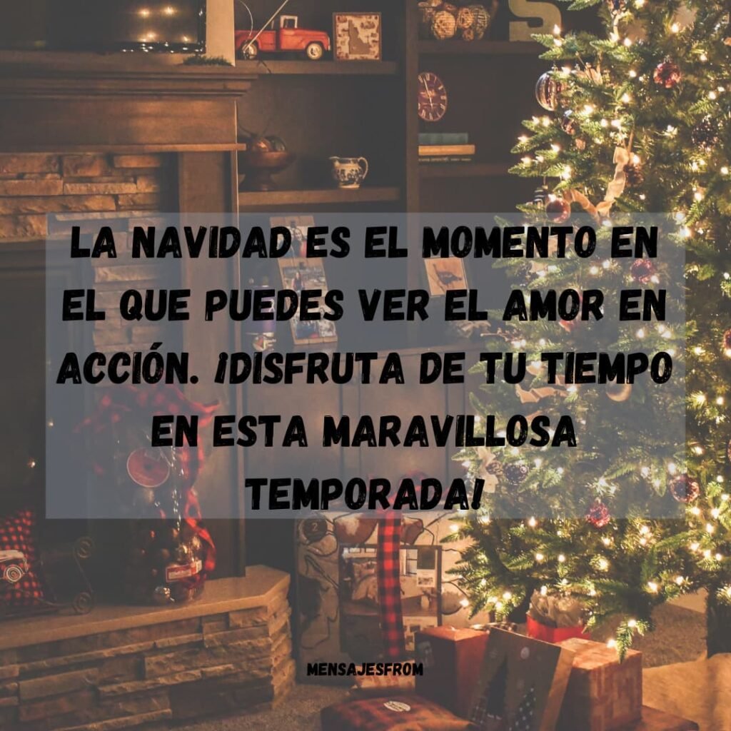 Palabras de feliz navidad para la familia