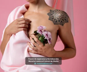 Frases de esperanza y fortaleza Día Mundial contra el Cáncer de Mama