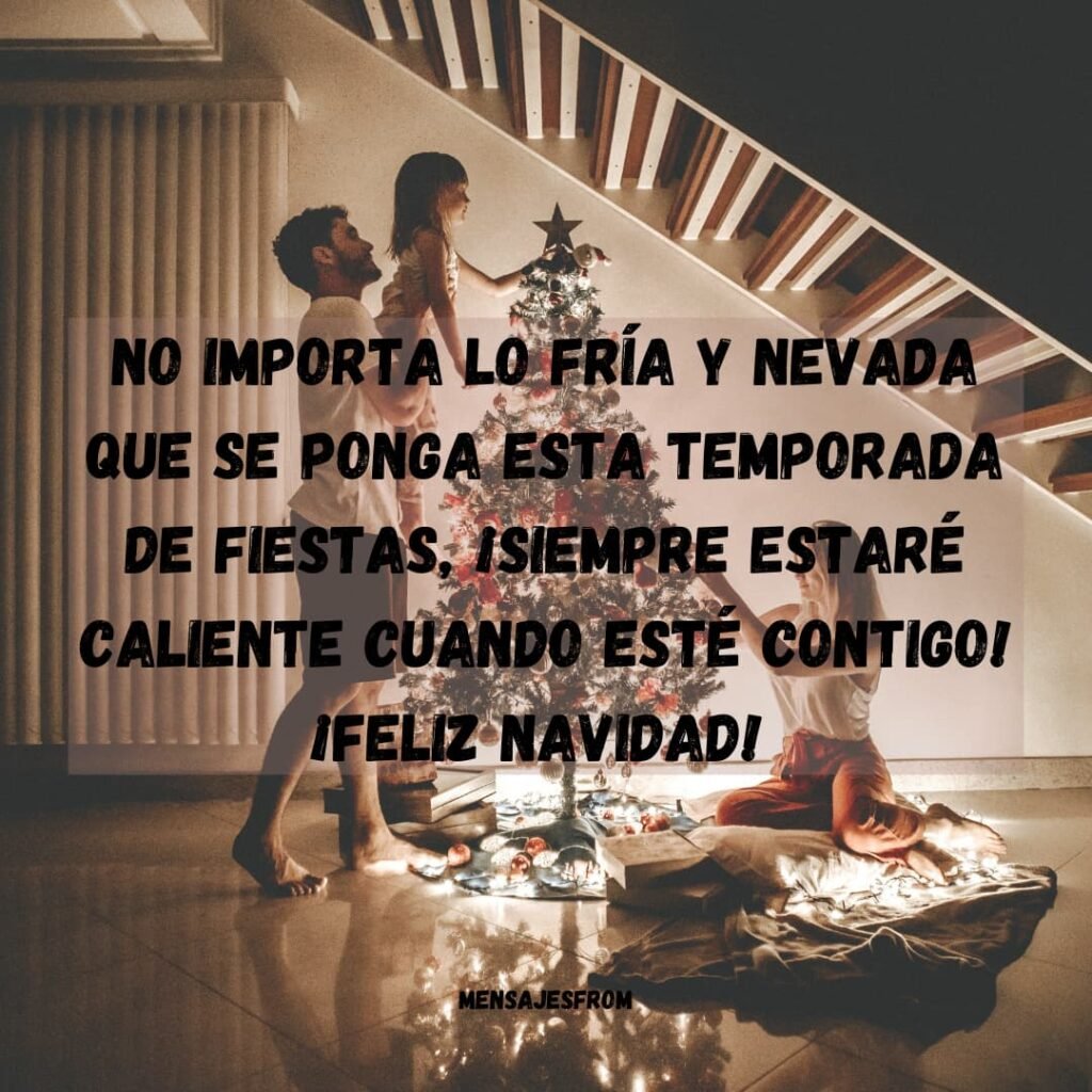 Notas de feliz navidad para novio